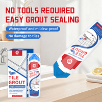 Pâte de finition professionnelle pour joints de carrelage, anti-taches, pour céramique, emballage en boîte, mastic de jointoiement, décoration intérieure, en boîte de vente au détail
