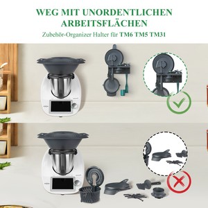 Support de rangement HY pour <span class=keywords><strong>Thermomix</strong></span> TM31 TM5 TM6, accessoire multi-usage Butterfly Stick - Product Image 4