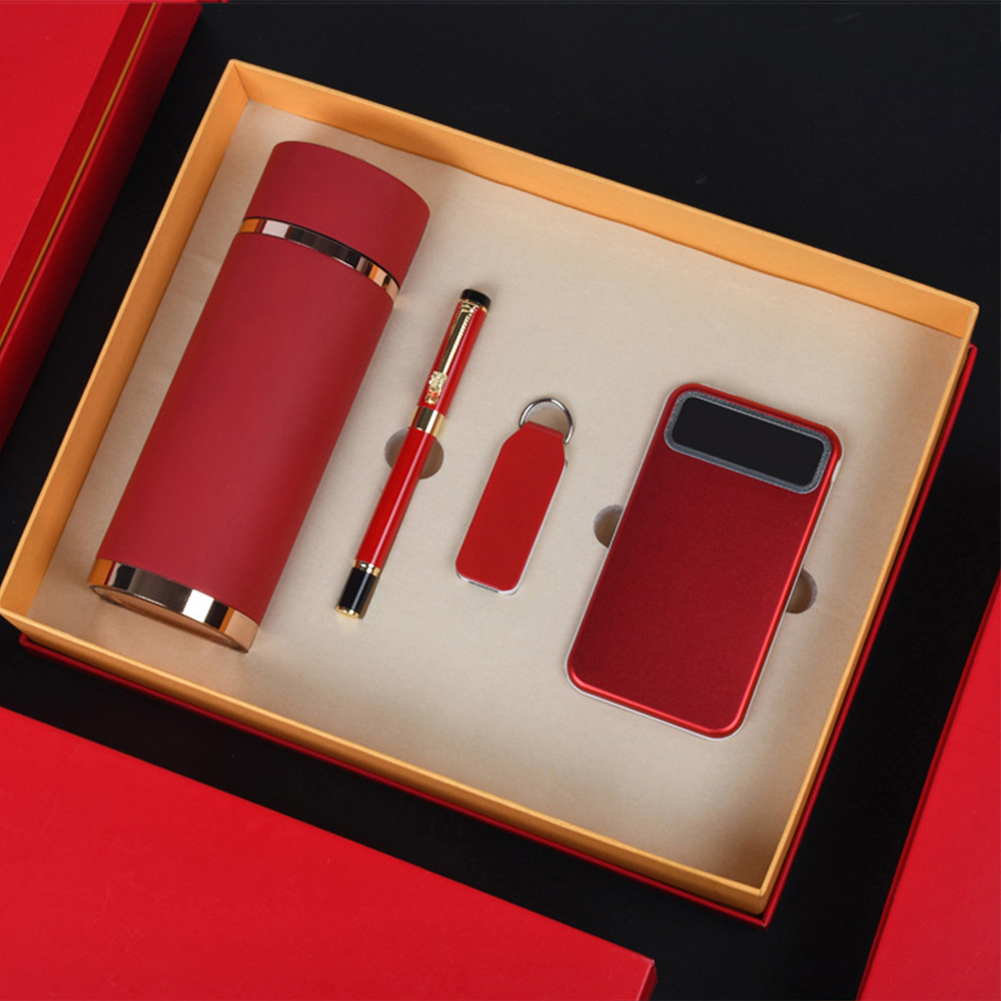 # Ensemble de 4 pièces rouge