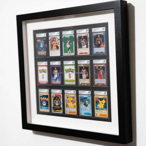 Cadre d'affichage mural en acrylique à grille personnalisée pour cartes à collectionner graduées/Pokémon/objets <span class=keywords><strong>de</strong></span> <span class=keywords><strong>collection</strong></span> sportifs avec protection UV - Product Image 6