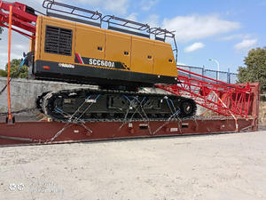 SANY Refurbished SCC600A Crawler Crane 2023 <b>Model</b> 60t Capacity with Low Working Hours Gearbox <b>Engine</b> & PLC - Product Image 3