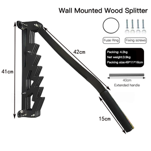 TL03HJ, acero <span class=keywords><strong>de</strong></span> alto carbono, montado en la pared, <span class=keywords><strong>leña</strong></span>, divisor <span class=keywords><strong>de</strong></span> madera, interior, exterior, <span class=keywords><strong>Manual</strong></span>, cortador <span class=keywords><strong>de</strong></span> <span class=keywords><strong>leña</strong></span> - Product Image 5