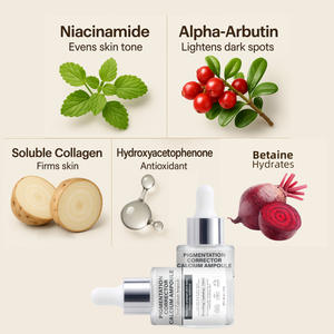 Ampoule de calcium pour corriger l'équilibre de la pigmentation, atténue la pigmentation, contrôle le sébum, éclaircit le teint terne, 30 ml - Product Image 2