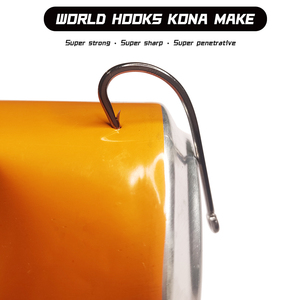 Anzuelos de Pesca KONA 3X Strong de Acero con Alto Contenido de Carbono, Anticorrosión, Vástago Recto y Curvatura Resistente para Pesca de Carpa con Mosca - Product Image 6