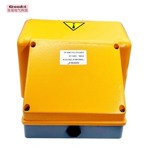 Interruptor de Pedal de Doble Polo YDT1-18/15/16/17 con Carcasa de Aluminio y Punto Plateado para Máquinas de Doblado y Corte - Product Image 2
