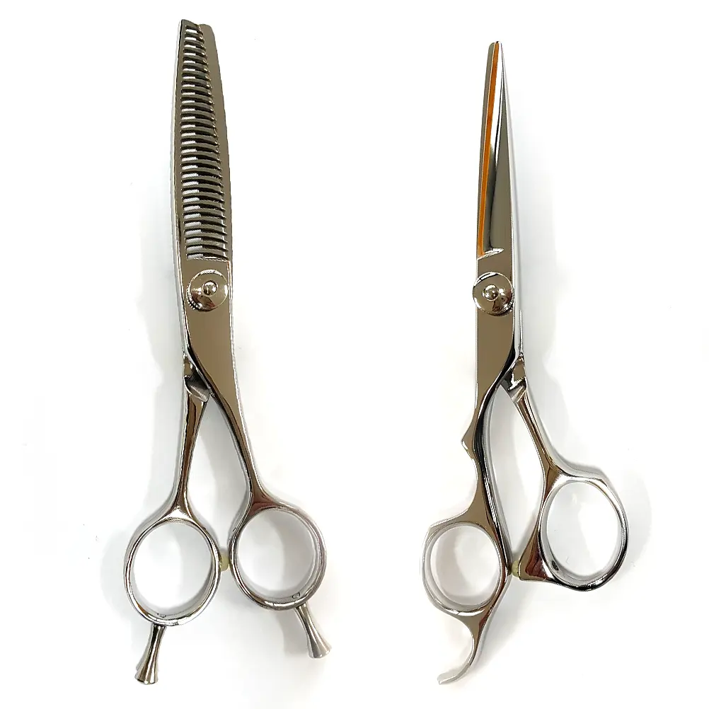 Stainless Steel Barber Scissors Hairdressing Cutting Shears Professional Hair Scissors Wholesale Hair Cutting Scissors 6 Inch