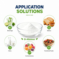Poudre d'allulose de qualité alimentaire, édulcorant faible en calories, substitut du sucre rare