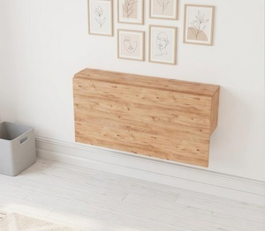 Étagères murales pliantes, table portable pour ordinateur, gain de place, pour petites pièces, design de table moderne - Product Image 6