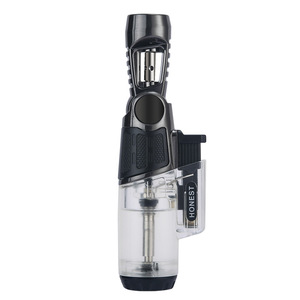 Encendedor recargable de metal curvado JOFI 1 Jet, mini antorcha a prueba de viento de butano para cigarrillos, regalo, vela - Product Image 5