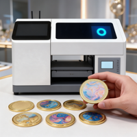 Imprimante UV miniature à écran tactile Reeleyin pour l'impression de souvenirs, machine d'impression à jet d'encre automatique intelligente H5 A5