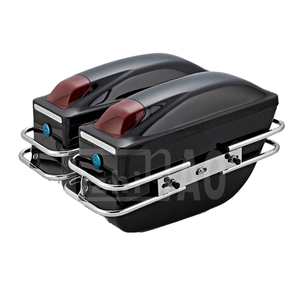 <span class=keywords><strong>Sacoche</strong></span> de selle de <span class=keywords><strong>moto</strong></span> Universal Fit (JZH-527) avec boîte latérale de feux de freinage - Product Image 1