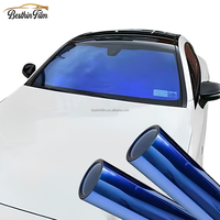 Película Solar con Tinte Camaleón Amarillo Rojo Azul, Protección UV para Ventanas de Automóviles, 96% VLT, Película de Vidrio para Ventanas de Cerámica Nano, Tinte Camaleón, 1m X 30m