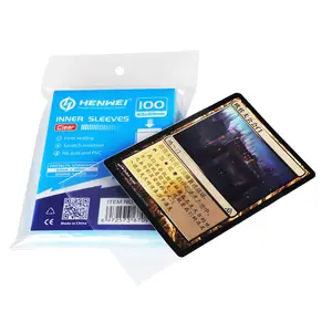 Maniche personalizzate per carte da gioco MTG da gioco in plastica con classificazione in PVC PP