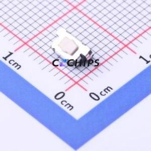 YTS1C0172AWJ00 Tactile Switch Through hole Component (THT) Switch Single Pole Single Throw Knob Button 2.5N 6.2mm - Product Image 1