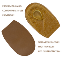 Coussinets de talon en gel de silicone souple anti-choc pour soulager la douleur, protège-talons pour chaussures