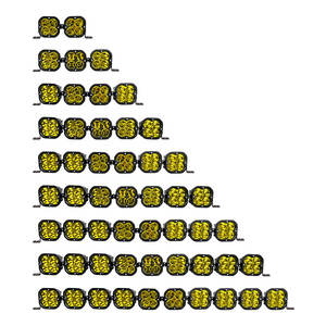 Barres lumineuses épaisses Barra de 52 pouces tout-terrain super lumineuses pour Can Am x3 <span class=keywords><strong>Maverick</strong></span> - Product Image 1