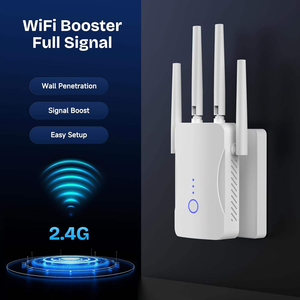 Répéteur <span class=keywords><strong>WiFi</strong></span> domestique 300 Mbps 2,4 GHz et amplificateur de signal Internet pour chambre, bureau et appareils intelligents - Product Image 6