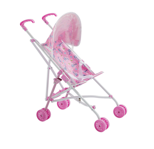 Vente en gros pliable rose parapluie <span class=keywords><strong>poussette</strong></span> <span class=keywords><strong>jouet</strong></span> pour filles bébé semblant jouer et accessoire préscolaire - Product Image 3