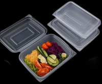 Automatische inline thermoformmachine voor het maken van wegwerp plastic PP transparante clamshell dozen
