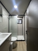 Maisons modulaires préfabriquées en conteneurs mobiles de 20 pieds, conception détachable, bureaux portables, magasins, utilisation de bâtiments de bureaux, acier