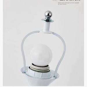 Lámpara de pie LED moderna minimalista para sala de estar, lámpara de pie de esquina creativa con base E27 electrónica y recargable - Product Image 3