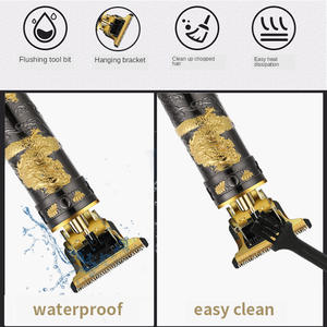 Tondeuse à cheveux sans fil pour <span class=keywords><strong>homme</strong></span>, tondeuse à cheveux vintage T9, tondeuse professionnelle, rasoir électrique, 2 heures - Product Image 3