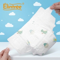 Elintree Vente en gros Couches-culottes pour bébé Premium OEM avec ceinture à bulles, ultra douces, super absorbantes, respirantes et anti-fuites