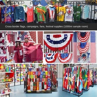 Drapeaux à main, écharpes et accessoires de soutien pour les événements US-Canada-Mexique 2026, drapeaux décoratifs en jersey personnalisables en polyester, fabrication chinoise