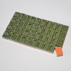 Nuevas fichas de mahjong acrílicas con diseño de pastel de frijol mungo, fichas de mahjong para entretenimiento de adultos, suministradas directamente por el fabricante. - Product Image 1