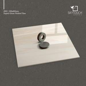 กระเบื้องปูพื้นเซรามิกสำหรับจอดรถดีไซน์ใหม่พื้นผิวมันวาวเคลือบเงาสำหรับห้องน้ำชั้นนำผู้ส่งออก - Product Image 3