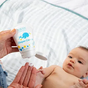 OEM天然素食新生婴儿尿布面霜制造商温和有机锌尿布皮疹面霜