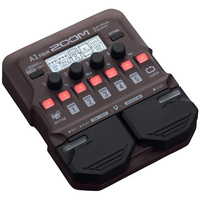 ZOOM A1 FOUR Multi-effects Processor, Compatible with Acoustic Guitar, Saxophone, Violin and Harmonica