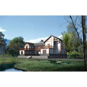 Casa de Campo de Estilo Chino con Estructura de Acero Ligero, Solución de Diseño y Construcción - Product Image 2