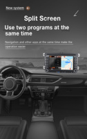 Autoradio Android 14 2DIN 4+64 Go avec GPS intégré pour VW Passat B6/B7 CC T5 Amarok Octavia2 Superb Golf - Écran tactile HD