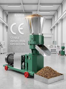 Machine à granulés d'aliments pour <span class=keywords><strong>animaux</strong></span> certifiée sur <span class=keywords><strong>site</strong></span>, 110V/220V/380V, tension personnalisée pour les exploitations avicoles mondiales - Product Image 5
