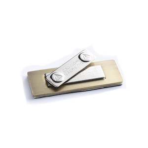 Customized Logo Portable Purple Rectangle Nameplate Office Name <b>Badge</b> - Product Image 4
