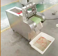 Gedroogde Vruchten Dicer Kubus Snijmachine Draagbare Droge Data Fruitsnijder Snijmachine