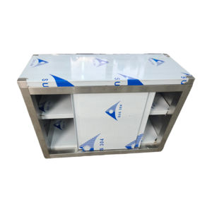 Mesa de puerta corredera de acero inoxidable al por mayor de VICTORY, equipo de cocina para otros hoteles y restaurantes con armario de almacenamiento - Product Image 6