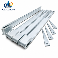 Pince de coffrage en acier de haute qualité, boucle carrée réglable pour colonne, pour la construction, panneau de coffrage en zinc haute résistance