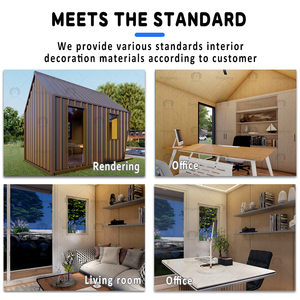 <span class=keywords><strong>Casa</strong></span> Prefabbricata Moderna in Acciaio con Design a Casetta sull'<span class=keywords><strong>Albero</strong></span> per Uso Ufficio - Product Image 2