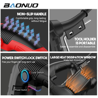 Scie sauteuse orbitale de précision industrielle 710W avec base inclinable réglable pour la construction professionnelle – Vente directe usine
