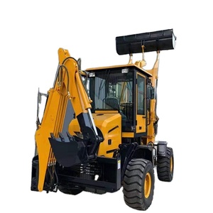 SPEDIZIONE GRATUITA Retroescavatore 4X4 con Certificazione CE Euro 5 EPA, Escavatore-Caricatore Cinese - Product Image 4