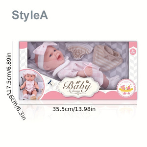 Muñeca Bebé <span class=keywords><strong>de</strong></span> 30 cm en Caja <span class=keywords><strong>de</strong></span> Regalo, Muñeca Reborn <span class=keywords><strong>de</strong></span> Vinilo y Silicona, Regalo <span class=keywords><strong>para</strong></span> Niña, Muñeca Reborn <span class=keywords><strong>de</strong></span> Silicona Realista <span class=keywords><strong>para</strong></span> Niña - Product Image 3
