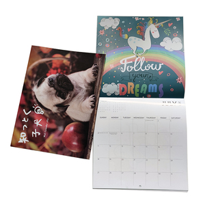 <span class=keywords><strong>Calendario</strong></span> da parete con pinzatura a sella regalo promozionale personalizzato per il nuovo <span class=keywords><strong>anno</strong></span> - Product Image 6