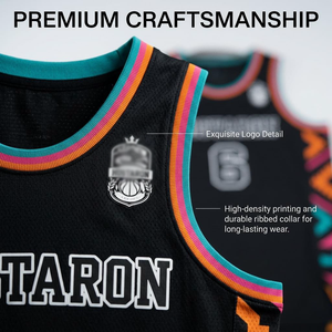 Camisetas de Baloncesto Personalizables, Impresión por Sublimación, Personaliza <span class=keywords><strong>con</strong></span> <span class=keywords><strong>Nombre</strong></span> y Número, Resalta la Identidad de tu Equipo - Product Image 3