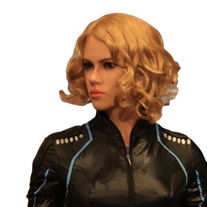Figure d'action en silicone grandeur nature de la beauté dans un film célèbre, fabriquée sur mesure par Waxwok Factory - Product Image 1
