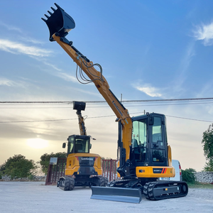 Mini-excavatrice compacte LiuGong 9035F de 3,8 tonnes, petite excavatrice sur chenilles pour travaux d'aménagement paysager, jardinage, plantation d'arbres et travaux de terrassement. - Product Image 3