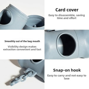 Sacs à déchets pour animaux de compagnie compostables en PLA haute performance, avec film épaissi, anti-odeurs amélioré, jetables - Product Image 5
