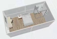 Conteneur pliable en panneaux sandwich, très demandé, pour bureau, bâtiment, logement