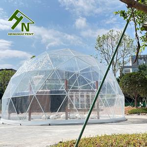 Tienda de Campaña Domo de PVC de Lujo de 6 m, Tienda de Campaña Geodésica Moderna para Acampar al Aire Libre - Product Image 2